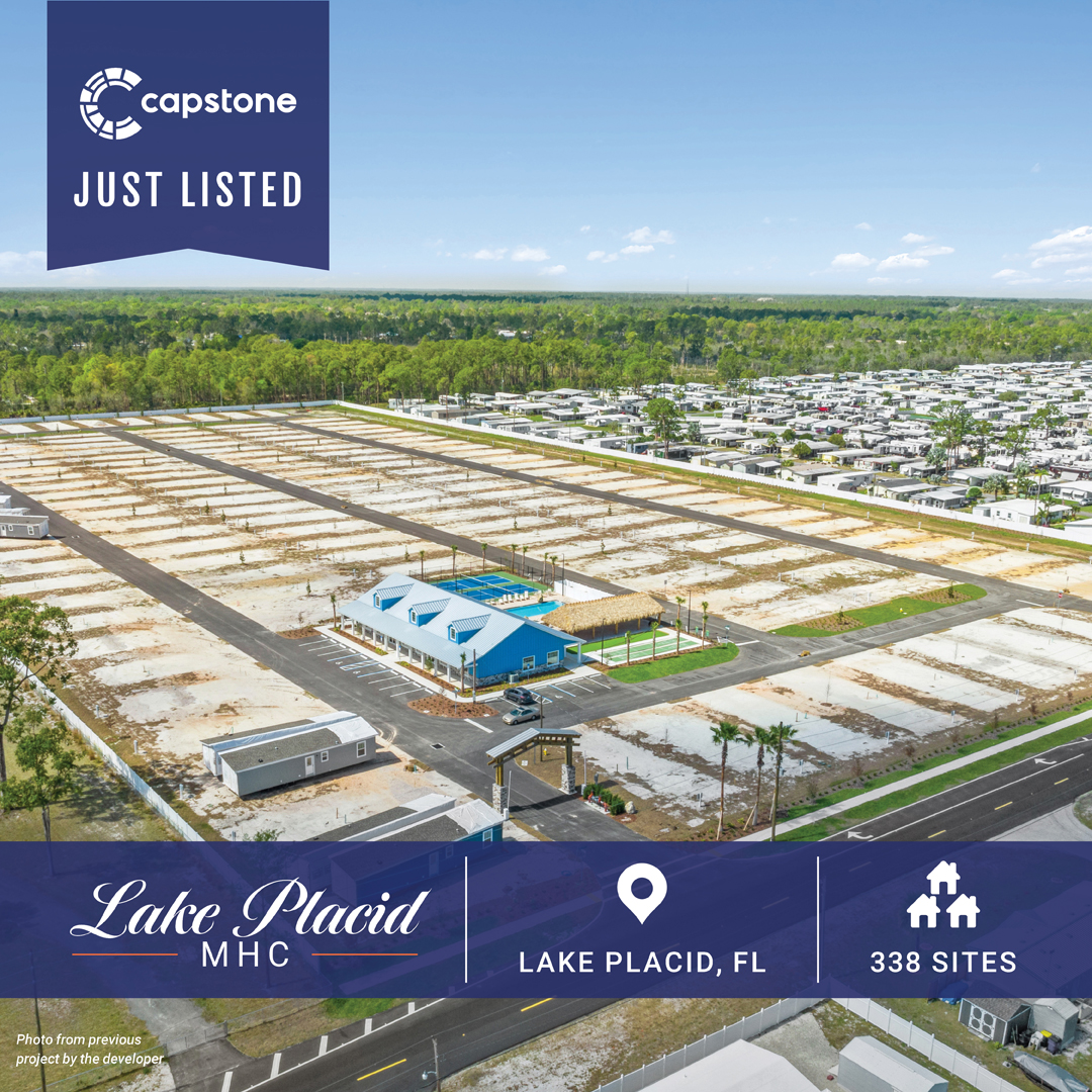 New Offering: 338-MH Site Development in Sebring, FL MSA | Opportunity to Acquire Brand New, 5-Star Quality Asset